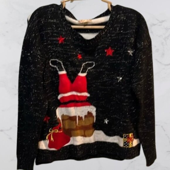 It's Our Time Christmas Sweater Size L - Picture 1 of 3